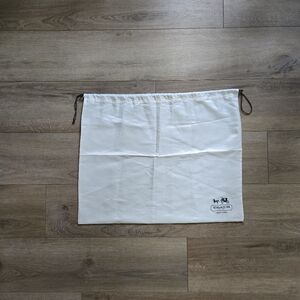 Coach Cream Dust Bag with Logo